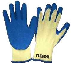 Rubber Palm Gloves